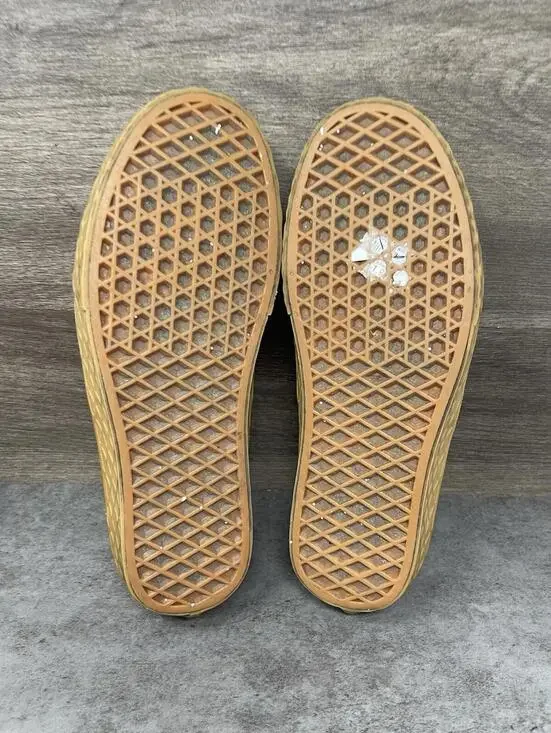 Vans Authentic Pink Glitter Shoes Womens Size 8.5 Gum Sole - Picture 8 of 11